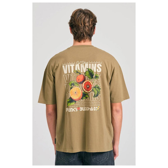 Funky Buddha Ανδρική κοντομάνικη μπλούζα Funky Buddha Ανδρική κοντομάνικη μπλούζα